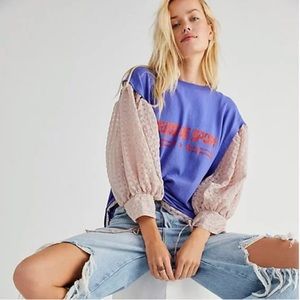 Free People Just Met Tee size M NWT